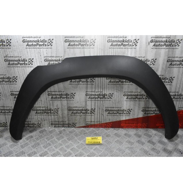 Φρύδια Πλαστικά Φτερού Toyota Hilux Revo 2015-2022 (Καινούρια) (Σετ 6 Τεμάχια)