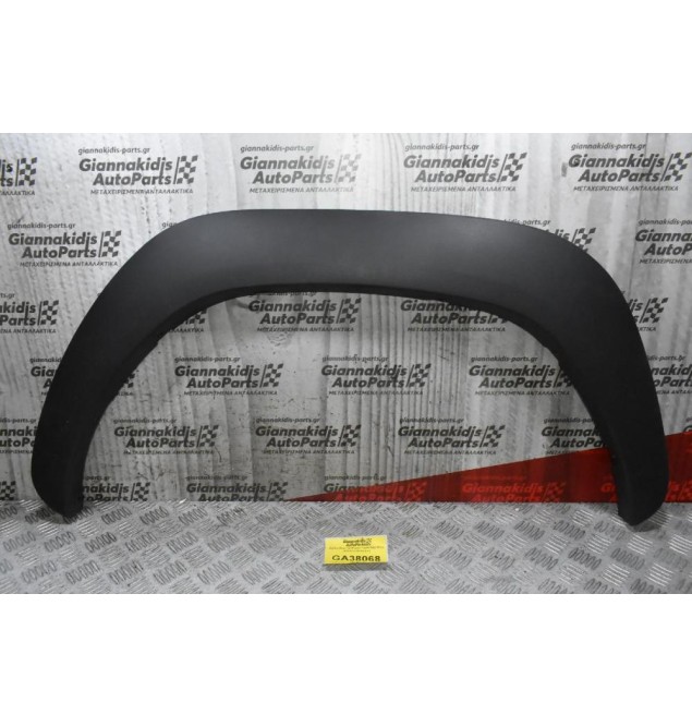 Φρύδια Πλαστικά Φτερού Toyota Hilux Revo 2015-2022 (Καινούρια) (Σετ 6 Τεμάχια)