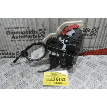 Κλειδαριά Πίσω Δεξιά Volkswagen Golf 5 - 6 2005-2013 (Audi - Seat - Skoda) 7L0839016D 991610-300 (Γνήσια)