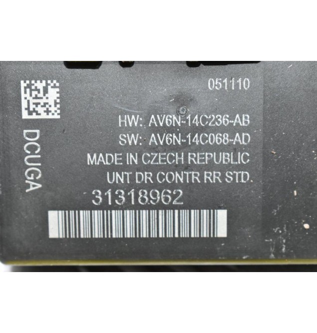 Εγκέφαλος - Πλακέτα Πόρτας Volvo S60 - V60 2010-2020 31318962 (V40) (Πίσω Δεξιά)