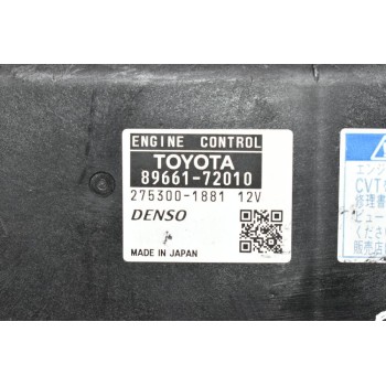 Εγκέφαλος Toyota RAV 4 2.2 2AZ 2005-2012 DENSO 89661-72010 275300-1881