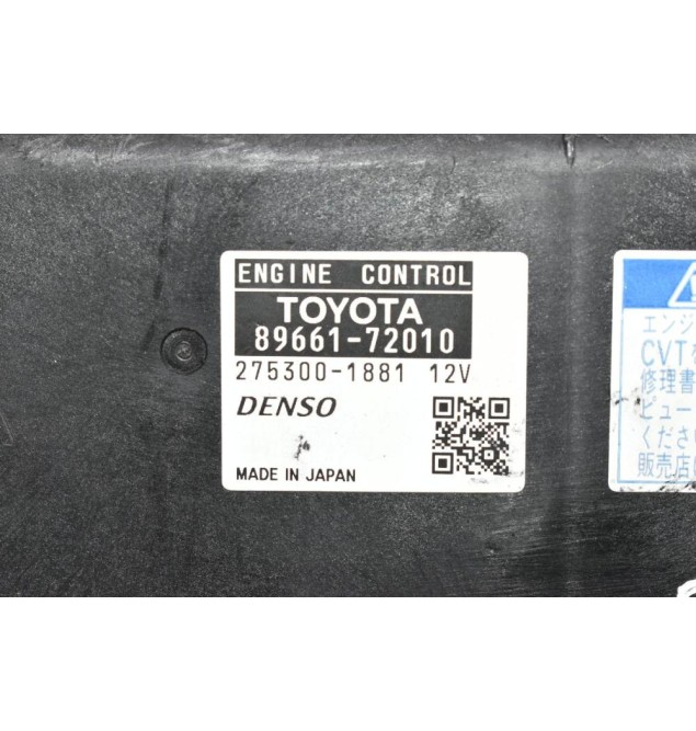 Εγκέφαλος Toyota RAV 4 2.2 2AZ 2005-2012 DENSO 89661-72010 275300-1881
