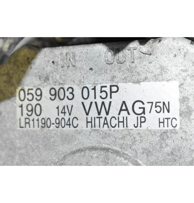Δυναμό Volkswagen Touareg 3.0 V6 BKS 2002-2013 059903015P LR1190-904C (Audi Q7 A6 A8) (Porsche Cayenne)