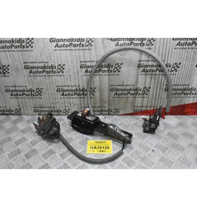 Κλειδαριές - Χερούλι Πίσω Αριστερής Πόρτας Καρότσας Renault Trafic 2000-2012 (Σετ) 06256D (Opel Vivaro - Nissan Primastar)