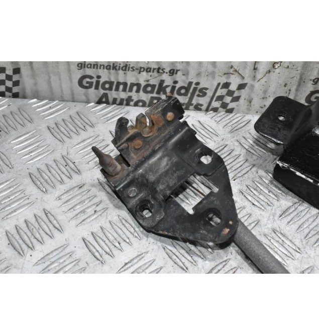 Κλειδαριές - Χερούλι Πίσω Αριστερής Πόρτας Καρότσας Renault Trafic 2000-2012 (Σετ) 06256D (Opel Vivaro - Nissan Primastar)