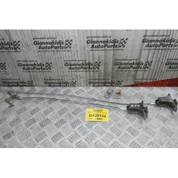 Κλειδαριά - Κλειστρα Πόρτας Καρότρας Mitsubishi L200 K74 1997-2005 (Μηχανισμός Με Ντίζες)