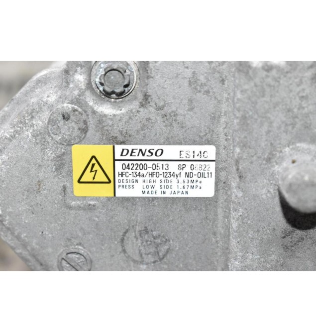 Κομπρεσέρ Aircondition A/C Toyota Yaris - Prius 1.5 Hybrid 1NZ 2011-2023 (Ηλεκτρικό) 042200-0513