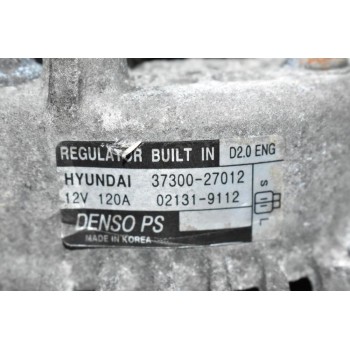 Δυναμό Kia Sportage - Tucson 2.0 CRD 140PS D4EA 2004-2009 37300-27012 120A