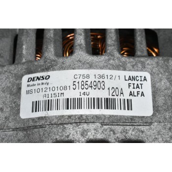 Δυναμό Alfa Romeo Mito / Giulietta 1.4 Turbo MultiAir 170ps 940A2000 2009-2018 (1.6 - 2.0) MS1012101081 51854903