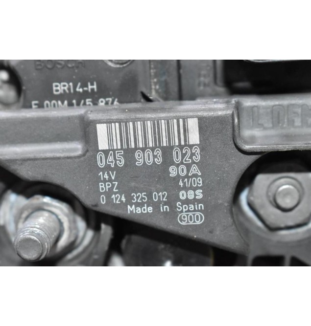 Δυναμό Skoda Fabia 1.4 TDI BNV 2004-2010 (JCZ) (Volkswagen Polo Caddy - Seat Ibiza - Cordoba) 045903023 0124325012