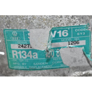 Kομπρεσέρ Aircondition A/C Audi A3 TT 1.8T 20VT AGU 2000-2008 1J0820803A (Seat 20VT - Volkswagen 20VT - Skoda 20VT)
