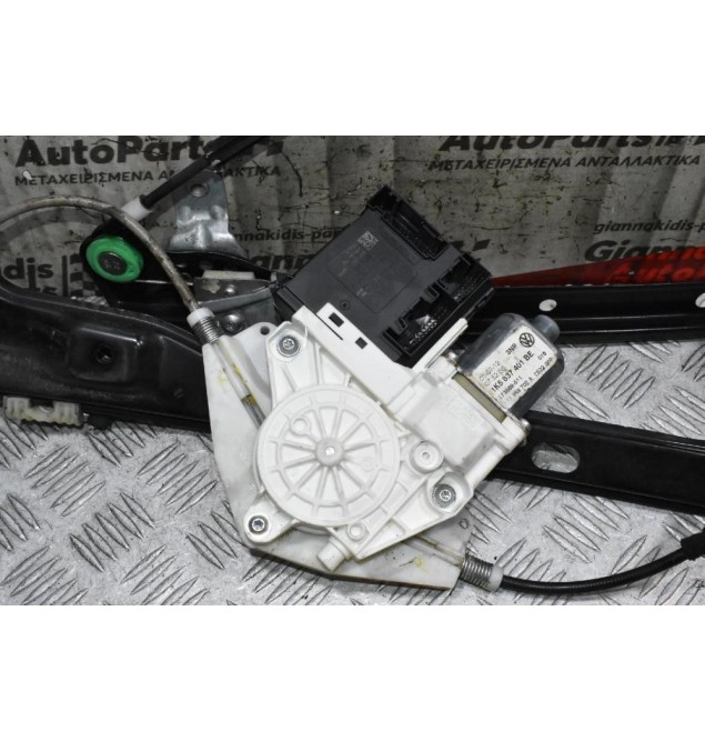 Γρύλλος - Μηχανισμός Παραθύρου Volkswagen Golf 6 2008-2013 1K0837401BE (Εμπρός Αριστερά)