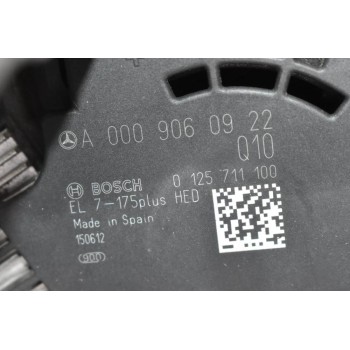 Δυναμός Mercedes-Benz E200 W212 /C200 W205 2.0 175A 274920 2005-2020 A0009060922 0125711100 (W213 W214 W218)