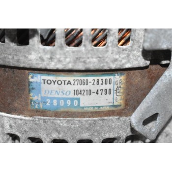 Δυναμό Toyota RAV4 2AZ - 1AZ 2.4 2.0 2006-2011 27060-28300 104210-4790