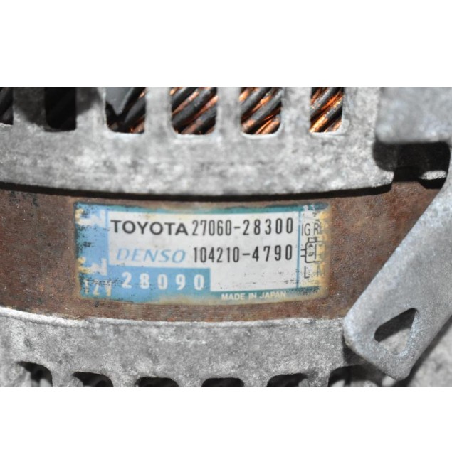 Δυναμό Toyota RAV4 2AZ - 1AZ 2.4 2.0 2006-2011 27060-28300 104210-4790