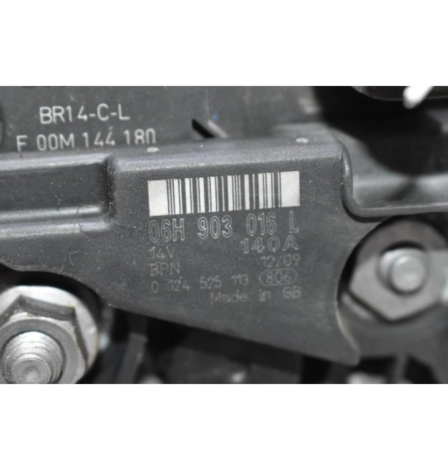 Δυναμό Audi A4 2.0 CDN 2008-2017 06H903061L 0124525113 140A (A5 A6 Q3 Q5)