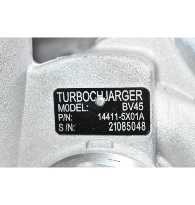 Turbo/Τουρμπίνα Nissan Navara D40/Pathfinder 2.5 YD25 2010-2015 (Euro 5) 14411-5X01A  Χωρίς Ηλεκτρικό (Ελαφρώς μεταχειρισμένη)