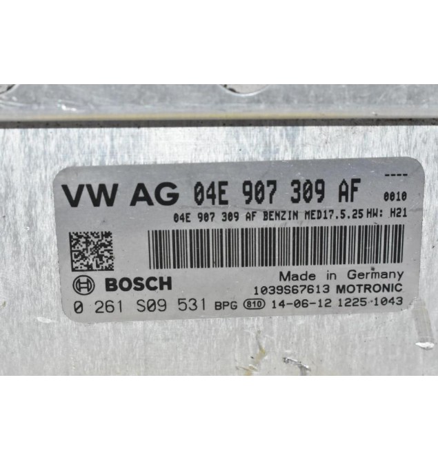 Εγκέφαλος Volkswagen Polo - Golf 1.2 CJZ 2010-2020 04E907309AF 0261S09531 (Seat Ibiza - Leon)