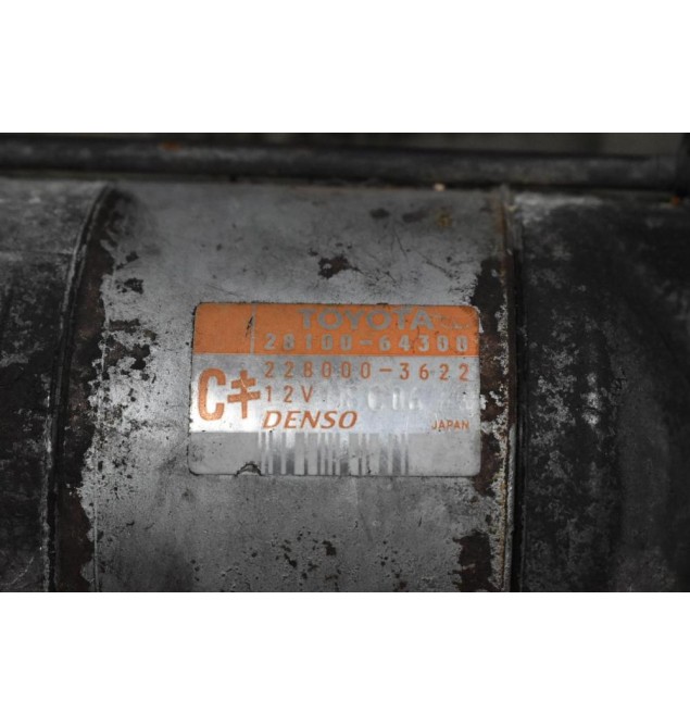 Μίζα Toyota RAV 4 1CD 2001-2005 28100-64300 228000-3622 (10 Δόντια)