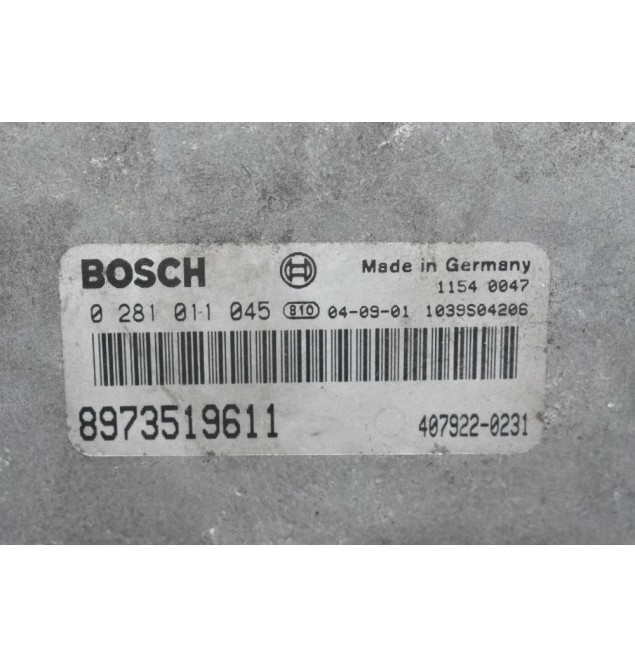 Εγκέφαλος Isuzu 2003-2015 0281011045 8973519611