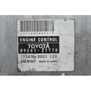 Εγκέφαλος Toyota - Hino 2010-2022 89661-37770 175800-8803 (Isuzu Mitsubishi Daihatsu)