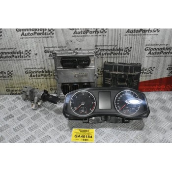Εγκέφαλος -  Σετ Immobilizer Volkswagen Amarok 3.0 2010-2019 6R0905851 7E0937089B 059907309J 2H6920873