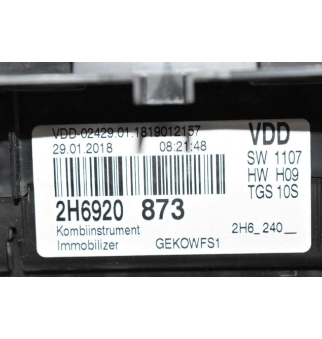 Εγκέφαλος -  Σετ Immobilizer Volkswagen Amarok 3.0 2010-2019 6R0905851 7E0937089B 059907309J 2H6920873