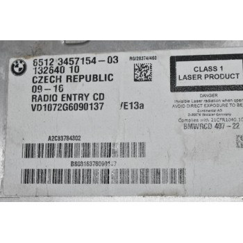 Υποδοχή CD Mini Cooper S 2010-2020 65123457154-02 13264010 (Ραδιο CD)