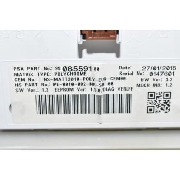 Κοντέρ Peugeot 208 - 2008 2010-2020 9808559180 (Χωρίς Κρυσταλλό) (Απο Αυτόματο) (Γνήσιο)