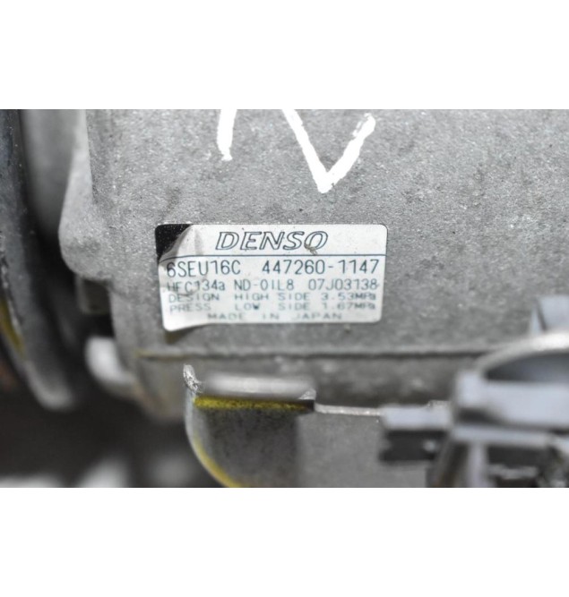Κομπρεσέρ Aircondition - A/C Toyota RAV 4 2AZ 2006-2011 DENSO 447260-1147 6SEU16C