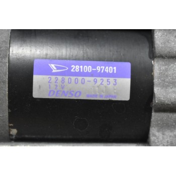 Μίζα Daihatsu Terios K3/3SZ 2006-2011 DENSO 28100-97401 228000-9253
