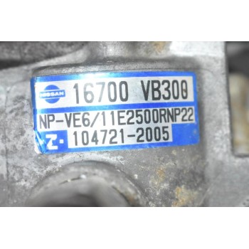 Αντλία - Τρόμπα Πετρελαίου Nissan Patrol 2.8 RD28 1990-2002 16700VB300 104721-2005