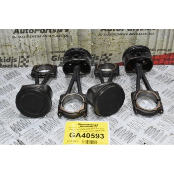 Πιστόνια - Μπιέλες Κινητήρα Opel Astra - Corsa 1.4 Z14XEP 2000-2012 (Διάμετρος Πιστονιού 73mm) (Πίρος 18mm)