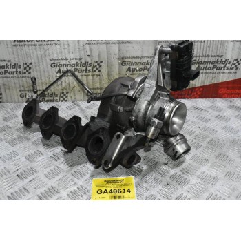Τουρμπίνα (Turbo) Με Πολλαπλή Εξαγωγής Mini Countryman 2.0D N47C20 2010-2017 8573107 RHV4-T39