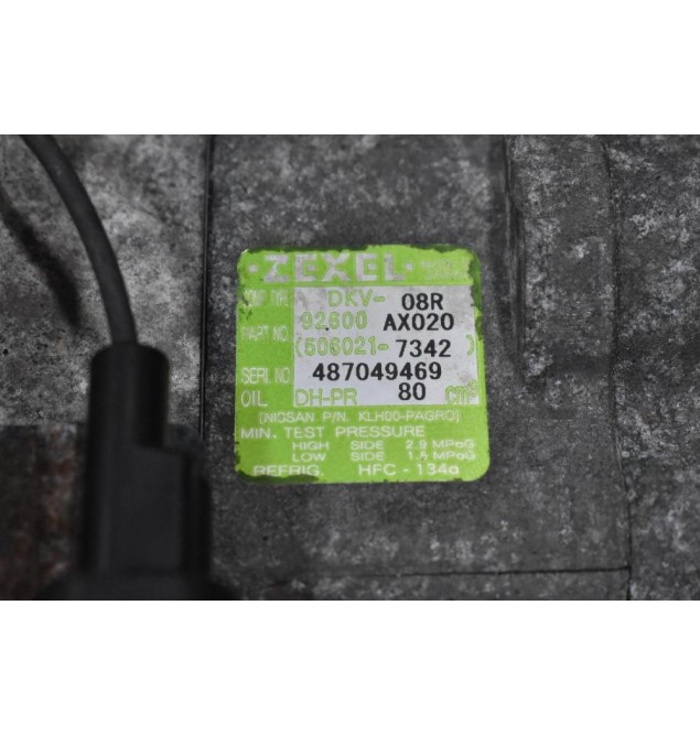 Κομπρεσέρ Aircondition Nissan Micra CR14 2003-2010 92600AX020 506021-7342 487049469