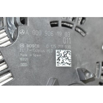 Δυναμό Mercedes-Benz B Class W246 /CLA GLA 270920 270910 2011-2021 A0009061903 BOSCH 0125711030