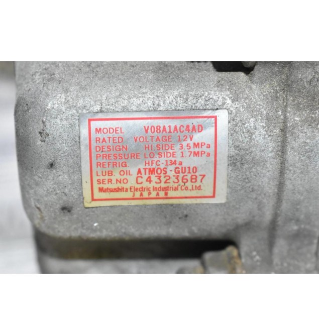 Κομπρεσέρ Aircondition A/C Mazda 2 - 3 ZY 1.5 2002-2013 C4323687 V08A1AC4AD (ZJ 1.3)