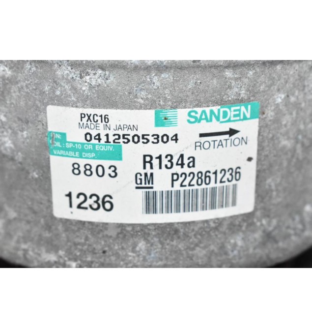Κομπρεσέρ Aircondition - A/C Opel Insignia 2.0 A20DTE 2008-2018 P22861236