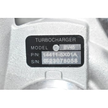 Turbo/Τουρμπίνα Nissan Navara D40/Pathfinder 2.5 YD25 2010-2015 (Euro 5) 14411-5X01A (Καινούργια)