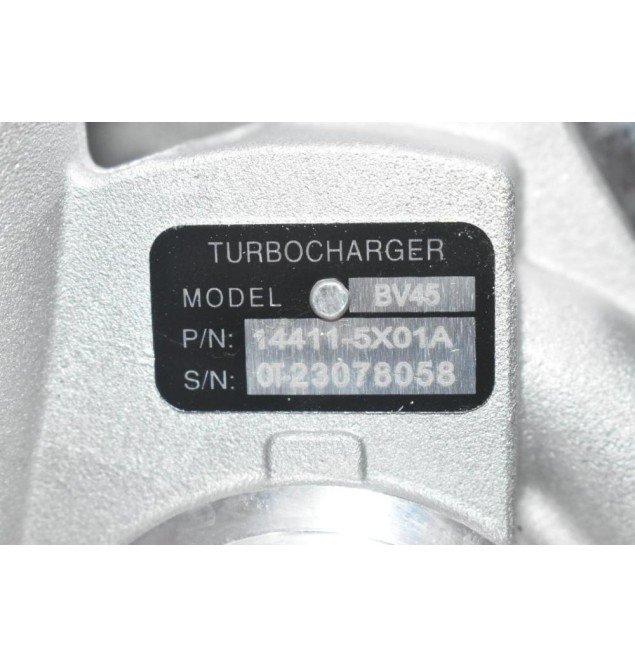 Turbo/Τουρμπίνα Nissan Navara D40/Pathfinder 2.5 YD25 2010-2015 (Euro 5) 14411-5X01A (Καινούργια)