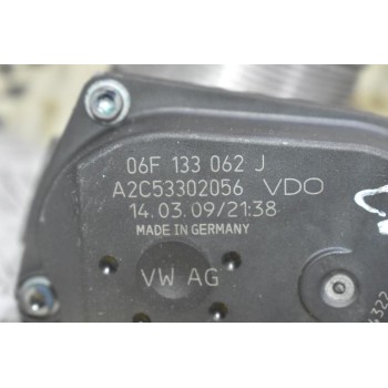 Πεταλούδα Γκαζιού Audi A4 Q5 2.0 CDN 2008-2015 VDO 06F133062J A2C53302056