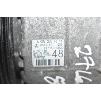Κομπρεσέρ Aircondition - A/C Mercedes-Benz C200 E200 (A207) E 250 CGI 271860 2010-2016 A0022304511 (SKL250 W204 C250)