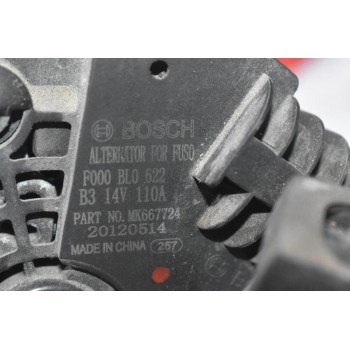 Δυναμό Mitsubishi Canter Fuso 3.0 4P10 2010-2015 BOSCH MK667724 F000BL0622 110A