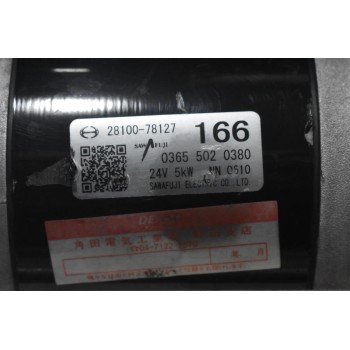 Μίζα Toyota - Hino N04C 2005-2018 2810-781227 03655020380 (Denso)