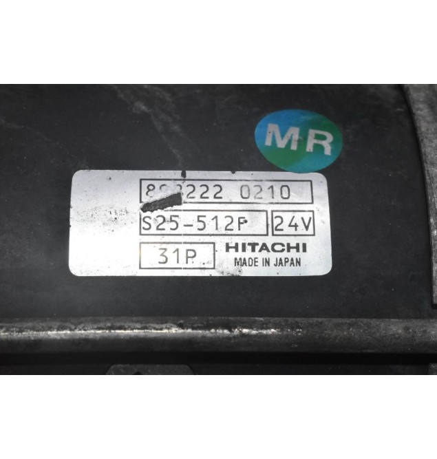 Μίζα Isuzu NPR - D-Max 3.0cc 4JJ1 2005-2016 898222-0210 S25-512P 24v