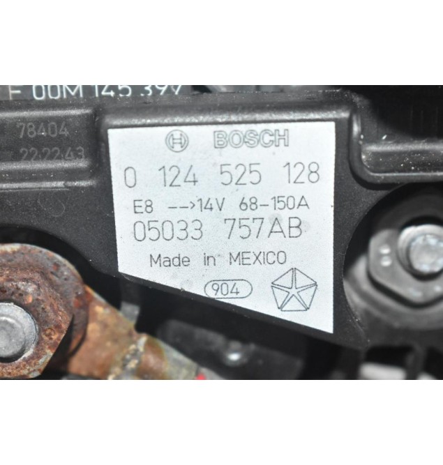 Δυναμό Jeep Compass / Patriot BYL 2007-2014 BOSCH 0124525128 05033757AB