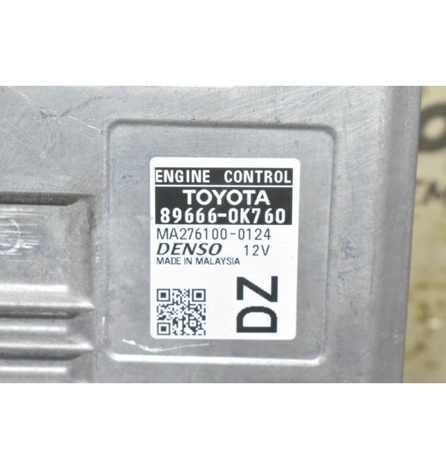 Εγκέφαλος Toyota Hilux Revo 2GD GUN 2015-2022 89666-0K760 MA276100-0124
