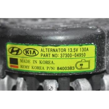 Δυναμό Hyundai Kona - i20 1.0 Turbo G3LC 2015-2021 37300-04310 130A (i30 Stonic) (Kia Picanto Ceed) (Γνήσιο)