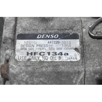 Κομπρεσέρ Aircondition - A/C Κλιματισμός Toyota Corolla - Celica 2ZZ 2000-2007 DENSO 447220-3613