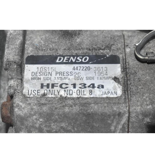 Κομπρεσέρ Aircondition - A/C Κλιματισμός Toyota Corolla - Celica 2ZZ 2000-2007 DENSO 447220-3613